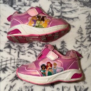 Disney Princess Lightup Pink Sneakers for Kids